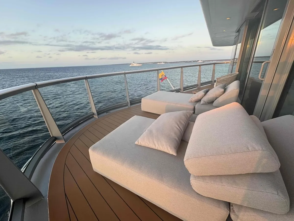 Penthouse suite veranda